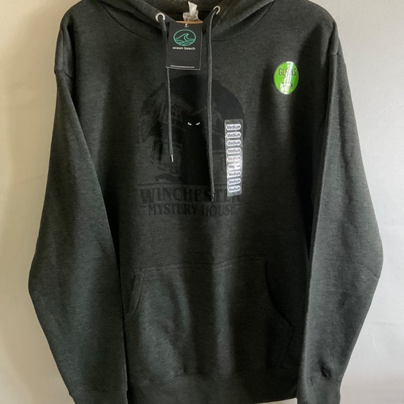 WINCHESTER MYSTERY HOUSE HOODIE SWEATER~SIZE MEDIUM! - Picture 5 of 8